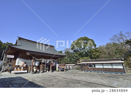 柳川　風景　三柱神社 28634894