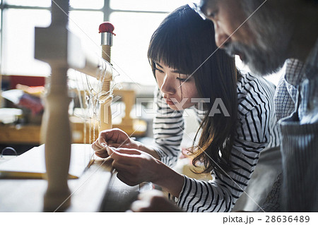 製本教室　かがり台 28636489