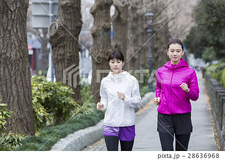 ランニング女子 28636968