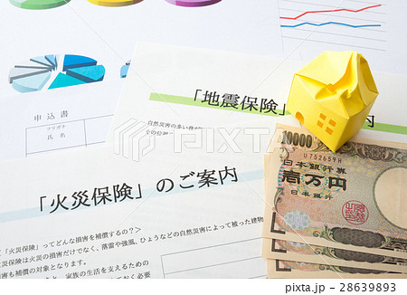 火災保険　地震保険　損害保険　補償　保険商品 28639893