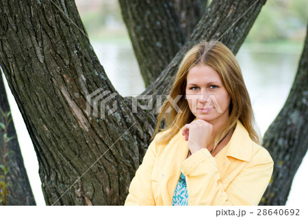 Woman outdoors Woman outdoors 28640692