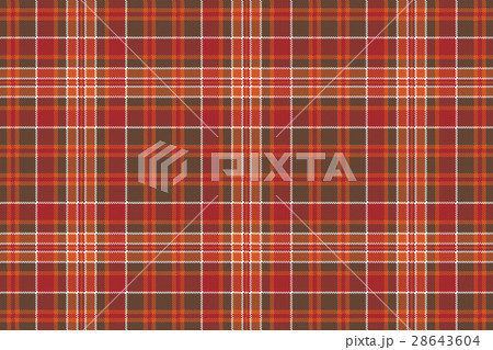 Red brown check square pixel seamless background 28643604
