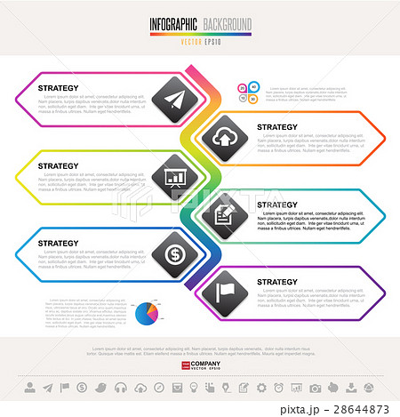 Timeline Infographics Design Template 28644873