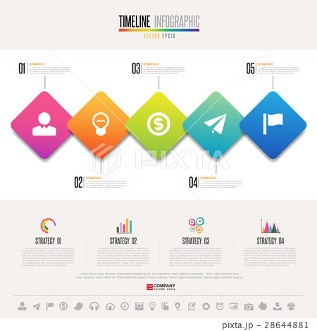 Timeline Infographics Design Template Timeline Infographics Design Template 28644881