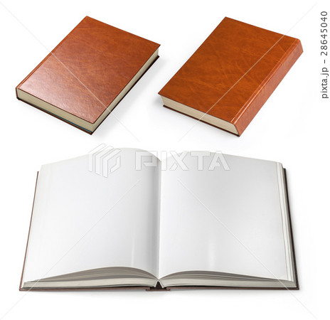 Open book isolated 28645040