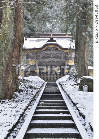 【福井県】雪の永平寺 28645963