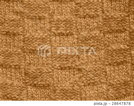 ニット素材 茶色系のイラスト素材