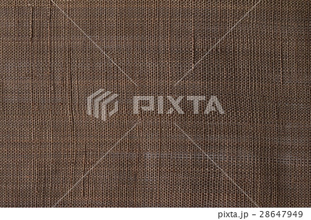 ジュート素材のテキスタイル 28647949