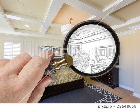Hand HoldMagnifying Glass Reveals Custom Design Hand HoldMagnifying Glass Reveals Custom Design 28648659