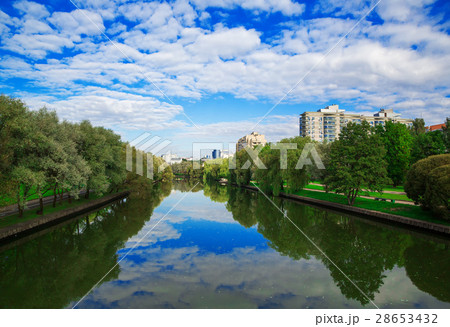 Belarus, Minsk, river Svisloch Belarus, Minsk, river Svisloch 28653432