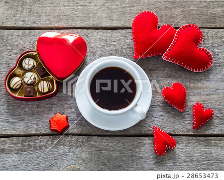 holiday valentine red hearts 28653473