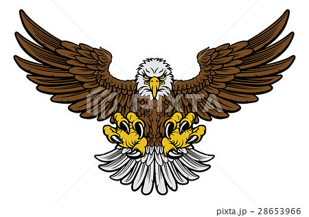 Bald Eagle Mascotのイラスト素材 28653966 Pixta