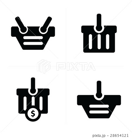 Shopping cart Icon Set 28654121