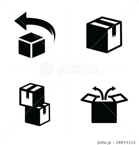 box icons set 28654133
