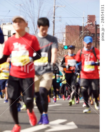 Runners in Japan/Kyoto,Japan 28654331