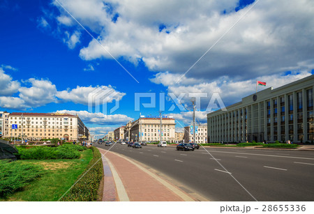 Minsk, Belarus, Independence Avenue 28655336