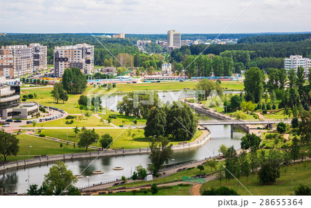 Belarus, Minsk, a top view 28655364