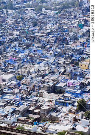 View on the Chittorgarh city, India. Rajasthan. 28656212