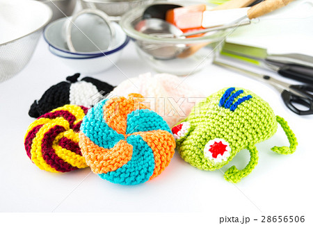 アクリルたわし キッチン用品 編み物 かぎ針編み 食器洗い エコ アクリルたわし キッチン用品 編み物 かぎ針編み 食器洗い エコ 28656506