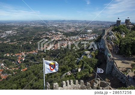 ムーアの城壁-ポルトガル 28657256