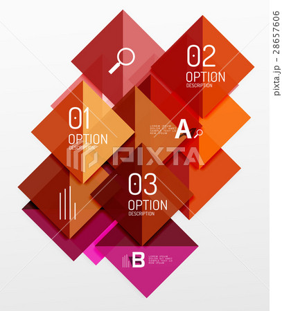 Repetition of overlapping color squares Repetition of overlapping color squares 28657606
