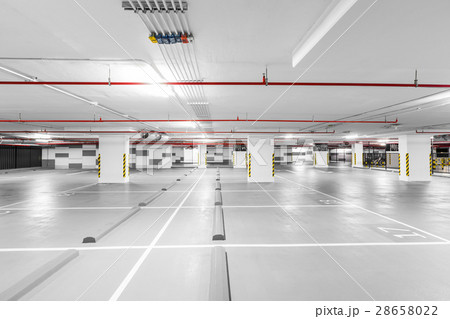 Underground Parking Garage 28658022