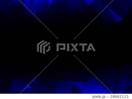blue facet side abstract dark background 28662115