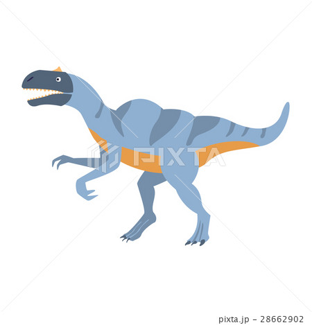 Blue Velociraptor Dinosaur Of Jurassic Period 28662902