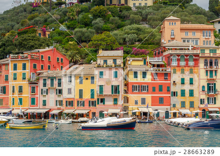 Portofino. The resort town in Liguria. Portofino. The resort town in Liguria. 28663289