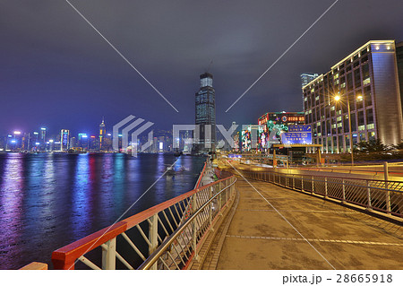 Tsim Sha Tsui at christmas lighting 28665918