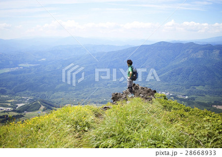 秋田駒ケ岳から見下ろす景色 28668933