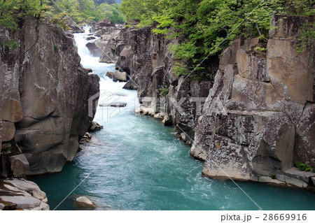 春の厳美渓 28669916