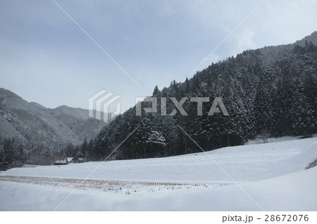 せせらぎ街道 雪景色 せせらぎ街道 雪景色 28672076