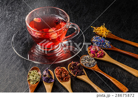 きれいになるハーブティー Colorful blend herb tea きれいになるハーブティー Colorful blend herb tea 28675872