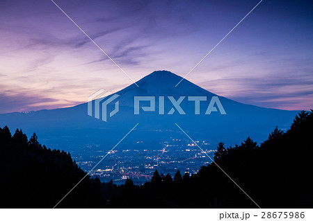 乙女峠から見た富士山 乙女峠から見た富士山 28675986