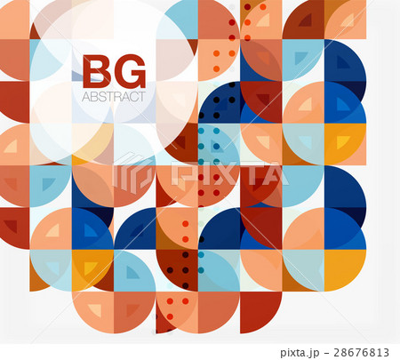 Modern elegant geometric circles abstract Modern elegant geometric circles abstract 28676813