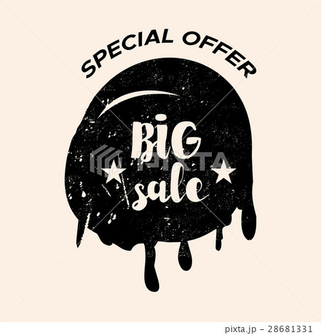 Color background with isolated sale stamp 28681331