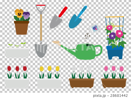 Gardening illustration 28681442