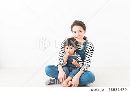 オーバーオールの親子 オーバーオールの親子 28681479