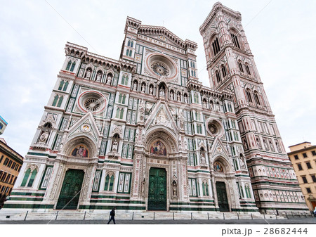 Florence Duomo and campanile in morning 28682444