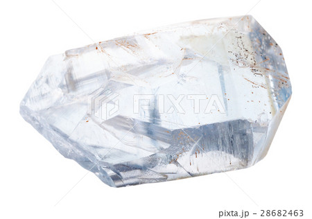 piece of celestine crystals isolated piece of celestine crystals isolated 28682463