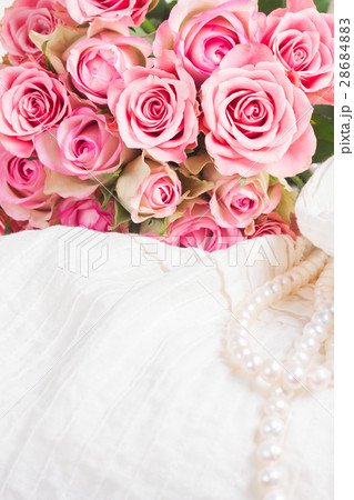 Female accessories on white 28684883