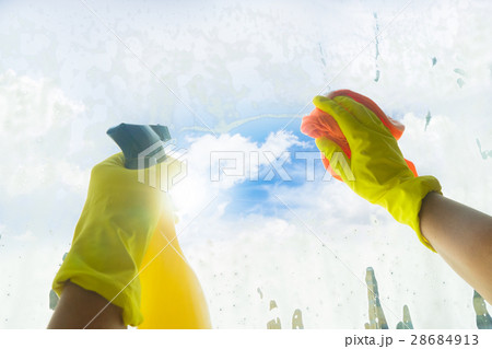 Spring cleaning concept Spring cleaning concept 28684913