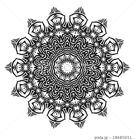 Ornamental Line Pattern 28685031