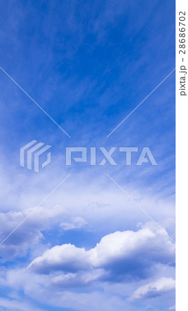 2月の空と雲(縦) 2月の空と雲(縦) 28686702