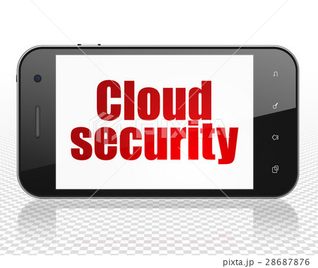 Cloud computing concept: Smartphone with Cloud Cloud computing concept: Smartphone with Cloud 28687876