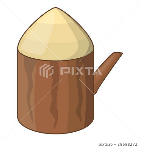 Tree stump icon, cartoon style 28688272