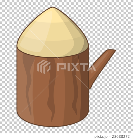 Tree stump icon, cartoon style 28688272