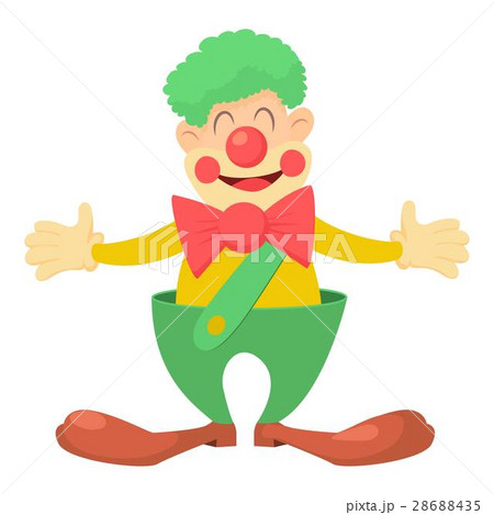 Clown icon, cartoon style Clown icon, cartoon style 28688435