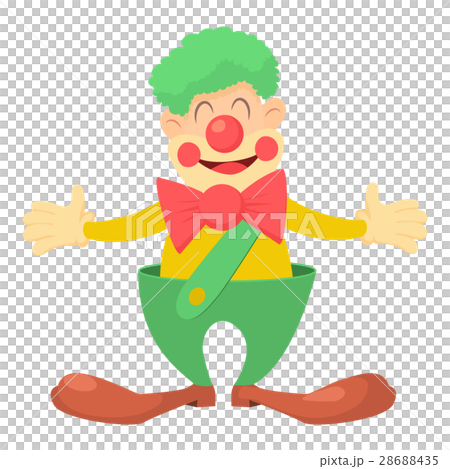 Clown icon, cartoon style Clown icon, cartoon style 28688435